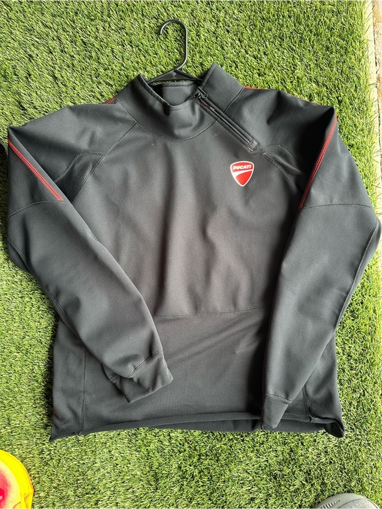 Other - Ducati Corse Black Fitness Sweatshirt Off-Center 1/4 Zip Pullover XXXL (US -XL)